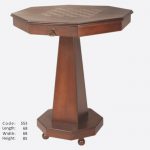میز معرق چوبی کد IGA-553