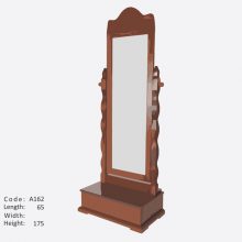 آینه قدی چوبی کد IGA-A162