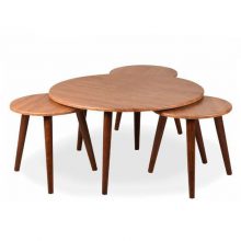 میز سه تکه چوبی کد IGA-M4
