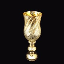 گلدان شیشه ای خاطره طلایی کد IGF-161