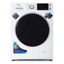 ماشین لباسشویی 9 کیلویی سفید میدیا مدل WI-14912-W